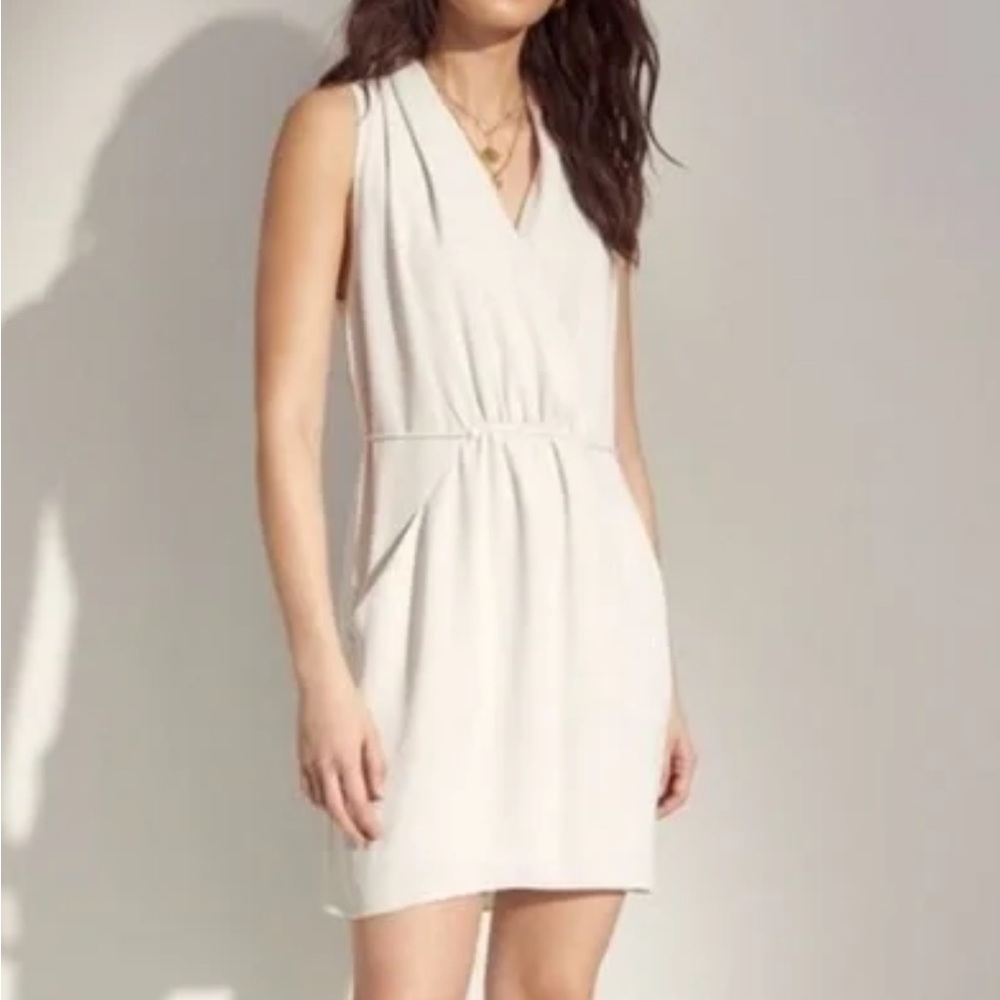 Aritzia Wilfred Sabine Dress in Cream Size Small